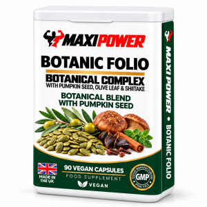 MAXI POWER BOTANIC FOLIO – packaging visualisation