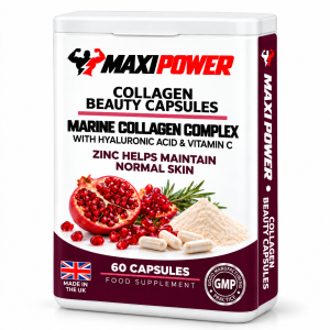 MAXI POWER COLLAGEN BEAUTY CAPSULES – packaging visualisation