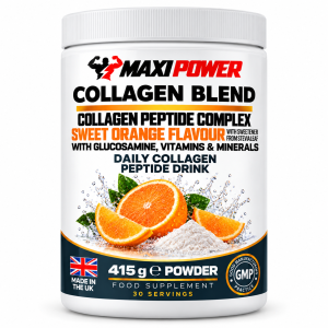 MAXI POWER COLLAGEN BLEND – packaging visualisation