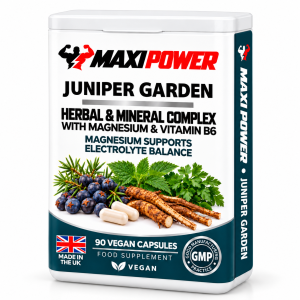 MAXI POWER JUNIPER GARDEN – packaging visualisation
