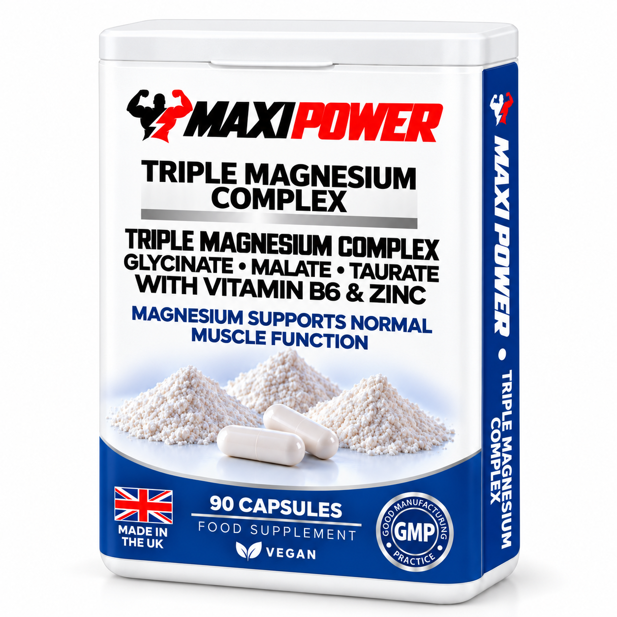 MAXIPOWER_TRIPLE_MAGNESIUM_COMPLEX_packshot MAXI POWER TRIPLE MAGNESIUM COMPLEX