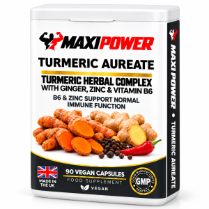 MAXI POWER TURMERIC AUREATE – packaging visualisation